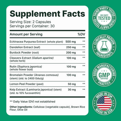 Lymphatic Drainage Capsules by Sculptique™