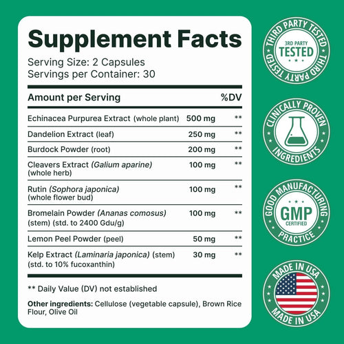 Lymphatic Drainage Capsules by Sculptique™