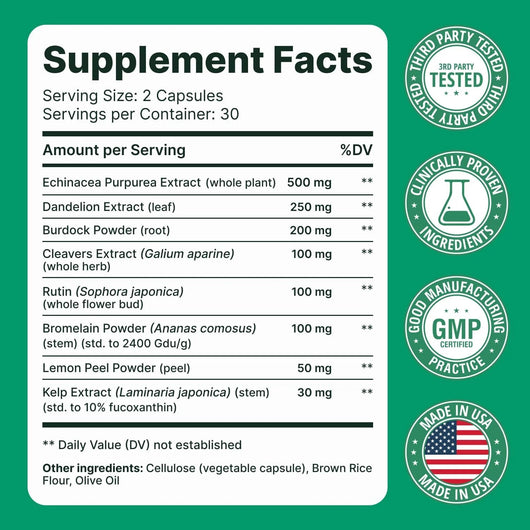 Lymphatic Drainage Capsules by Sculptique™